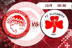 LIVE STREAMING LINKS ΟΛΥΜΠΙΑΚΟΣ - ΠΛΑΤΑΝΙΑΣ (20:30)