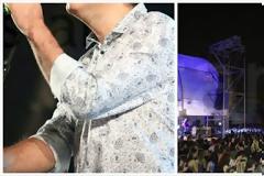 Συγκινητική συναυλία κατάμεστη από κόσμο έδωσε ο τραγουδιστής που παλεύει με τον καρκίνο [photos]