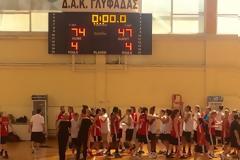 ΣΚΟΡ ΚΑΙ ΘΕΑΜΑ ΣΤΗ ΓΛΥΦΑΔΑ ΑΠΟ ΤΑ ΚΟΡΙΤΣΙΑ ΤΟΥ ΜΠΑΣΚΕΤΙΚΟΥ ΟΛΥΜΠΙΑΚΟΥ