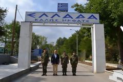 Επίσκεψη ΥΕΘΑ Ιωάννη Γιάγκου στην Περιοχή Ευθύνης του Δ΄ Σώματος Στρατού και στη νήσο Λήμνο