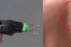 Δείτε την επώδυνη στιγμή του να σε χτυπάνε με τέιζερ σε ένα βίντεο αργής κίνησης