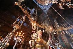 7091 - Πανήγυρις της Αγίας Ζώνης στο Βατοπαίδι (2015-βίντεο)