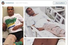 Ο ΡΙΒΑΛΝΤΟ... ΜΕΤΑ ΤΟ ΠΡΩΤΟ ΧΕΙΡΟΥΡΓΕΙΟ ΤΗΣ ΠΛΟΥΣΙΑΣ ΚΑΡΙΕΡΑΣ ΤΟΥ! (PHOTOS)