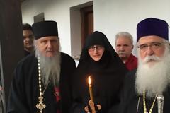 Ρασοφορία πρώτης Μοναχής στην Ι.Μ. Παναγίας Λαμπηνούς