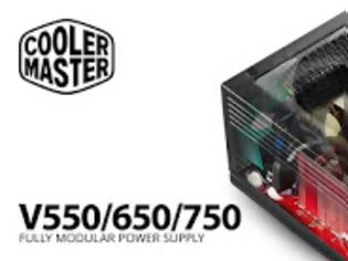 Φωτογραφία για H Cooler Master κυκλοφορεί τη V σειρά τροφοδοτικών με 3D Circuit σχεδιασμό