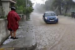 ΠΡΟΒΛΗΜΑΤΑ ΣΕ ΠΕΡΙΟΧΕΣ ΤΗΣ ΑΤΤΙΚΗΣ ΑΠΟ ΤΗ ΒΡΟΧΗ