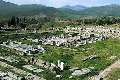 Αρχαία Μεσσήνη: Αναστηλώνεται η δυτική δωρική στοά της Αγοράς