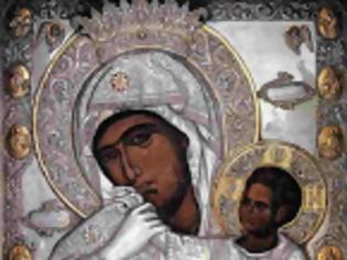 Φωτογραφία για 7119 - Στην Ιερά Μονή Ομπλού Πατρών εικόνα της Παναγίας Παραμυθίας του Βατοπαιδίου