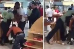 Απίστευτο ξύλο μέσα σε σούπερ μάρκετ για ένα... κοτόπουλο [video]