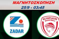 ΣΕ ΜΑΓΝΗΤΟΣΚΟΠΗΣΗ ΖΑΝΤΑΡ - ΟΛΥΜΠΙΑΚΟΣ (25/9 - 03:45)