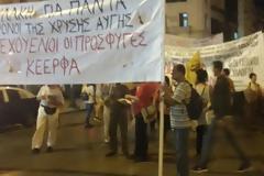 Ξεκίνησε η αντιφασιστικη πορεία στο κέντρο της Θεσσαλονίκης