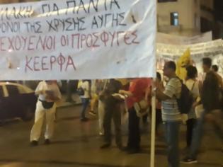 Φωτογραφία για Ξεκίνησε η αντιφασιστικη πορεία στο κέντρο της Θεσσαλονίκης