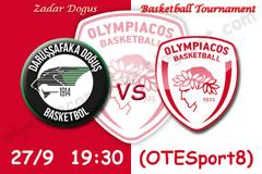 LIVE STREAMING ΤΟΥΡΝΟΥΑ ΖΑΝΤΑΡ (ΘΕΣΕΙΣ 3-4) ΝΤΑΡΟΥΣΑΦΑΚΑ - ΟΛΥΜΠΙΑΚΟΣ (19:30)