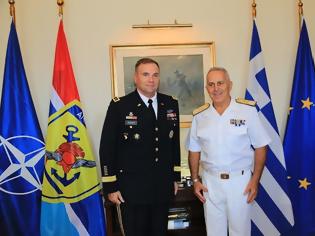 Φωτογραφία για Συνάντηση Αρχηγού ΓΕΕΘΑ με τον Διοικητή Στρατιωτικών Δυνάμεων ΗΠΑ στην Ευρώπη (USAREUR)