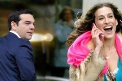 Το τρολάρισμα για την επίσκεψη Τσίπρα στη Νέα Υόρκη και τη συνάντηση με τον Κλίντον - Ο... Big και η Κάρι