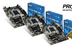 Η MSI ανακοίνωσε ένα τρίο budget μητρικών με το H170 Chipset