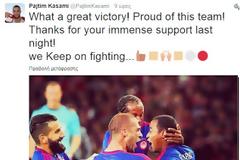 ΤΟ «ΕΥΧΑΡΙΣΤΩ» ΤΟΥ ΚΑΣΑΜΙ ΣΤΟΝ ΚΟΣΜΟ ΤΟΥ ΘΡΥΛΟΥ! (PHOTO)