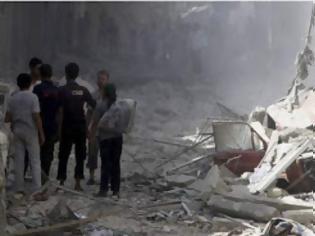 Φωτογραφία για Σοκαριστικό βίντεο - Οι πρώτες επιθέσεις της Ρωσίας στη Συρία [photo+video]