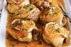 Κοτόπουλο με σάλτσα πορτοκαλιού