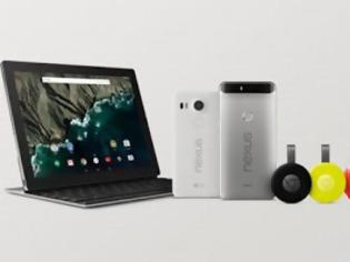 Φωτογραφία για Google: Νέα τηλέφωνα Nexus, νέα ταμπλέτα Pixel και νέο Chromecast