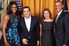 Δείτε φωτό του Αλέξη Τσίπρα και της Περιστέρας Μπαζιάνα με το ζεύγος Ομπάμα