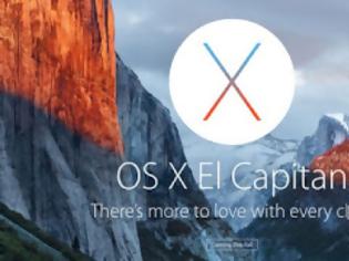 Φωτογραφία για Από σήμερα διαθέσιμο το νέο OS X El Capitan.