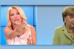 Η απίστευτη ατάκα της Μενεγάκη για το σώμα της Μέρκελ