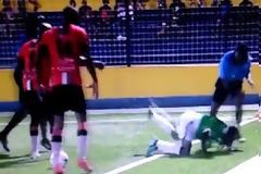 Άγριο ξύλο μεταξύ παικτών και επόπτη!