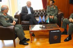 Συνάντηση ΑΝΥΕΘΑ Δημήτρη Βίτσα με Αρχηγό Χερσαίων Δυνάμεων Ηνωμένων Αραβικών Εμιράτων