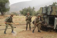 Εκπαιδευτικές Βολές Όλμων και Πυροβολικού από την 32 Ταξιαρχία Πεζοναυτών