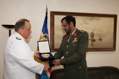 Επίσκεψη Αρχηγού Χερσαίων Δυνάμεων ΗΑΕ στο ΓΕΕΘΑ