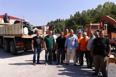 Το ΤΟ.ΣΥ.Ν Ελλησπόντου Κοζάνης στα Σύνορα της Ειδομένης με την Αποστολή Βοήθειας της Π.Δ.Μ για τους Σύριους Πρόσφυγες