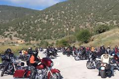 Ξεκίνησαν την πρώτη τους βόλτα οι φίλοι της Harley Davidson [photos]