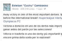 ΧΑΡΟΥΜΕΝΟΣ ΓΙΑ ΤΗ «ΣΗΜΑΝΤΙΚΗ ΕΚΤΟΣ ΕΔΡΑΣ ΝΙΚΗ» Ο ΚΑΜΠΙΑΣΟ! (ΡΗΟΤΟ)