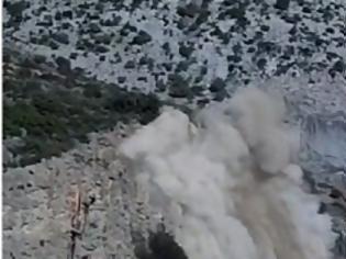 Φωτογραφία για Κλόκοβα: Ελεγχόμενη έκρηξη, ολιγόλεπτη διακοπή της κυκλοφορία [photo+video]