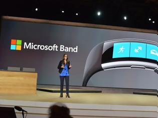 Φωτογραφία για Microsoft Band :   πρόταση της Microsoft στα έξυπνα ρολόγια