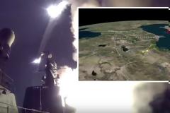 Δείτε σε βίντεο ρωσικά πλοία να βομβαρδίζουν τους τζιχαντιστές (βίντεο)
