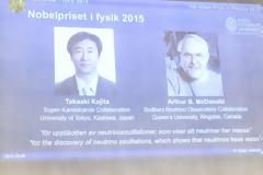 Στους Τακαάκι Καγίτα και Αρθουρ ΜακΝτόναλντ το Νόμπελ Φυσικής 2015
