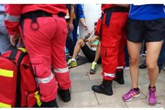 Πάτρα: Τραυματισμός δρομέα στο Run Greece - Toυ ήρθε ελικοπτεράκι στο κεφάλι!