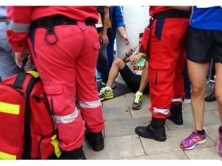 Φωτογραφία για Πάτρα: Τραυματισμός δρομέα στο Run Greece - Toυ ήρθε ελικοπτεράκι στο κεφάλι!