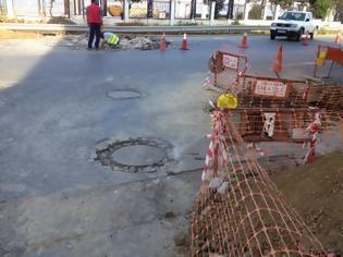 Φωτογραφία για Πάτρα: Συνεργεία της ΔΕΗ σκάβουν Όθωνος Αμαλίας και Αράτου για τις ανάγκες κτιρίου του ΟΛΠΑ
