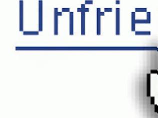 Φωτογραφία για Διαβάστε ποιους πρέπει να διαγράψετε στο facebook