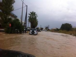 Φωτογραφία για Κως: Δρόμοι ποτάμια από τις καταιγίδες - Πλημμύρισαν σπίτια και καταστήματα (Φωτό)