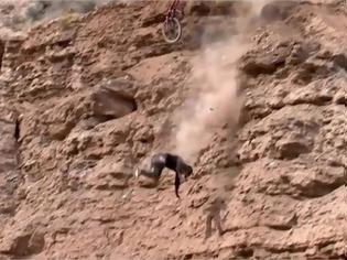 Φωτογραφία για Extreme Mountain Bike: Σοκαριστική πτώση ποδηλάτη στα βράχια (VIDEO)