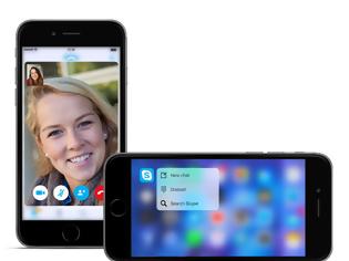 Φωτογραφία για Νέα έκδοση για το Skype σε ios συσκευές με αποκριάτικα εφέ