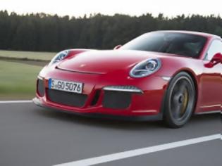 Φωτογραφία για Με 6άρι χειροκίνητο κιβώτιο η νέα Porsche 911 GT3