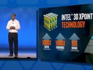 Φωτογραφία για Η Intel μας δείχνει τις επιδόσεις των 3D XPoint SSD