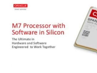 Φωτογραφία για Η Oracle ξεσκονίζει την αρχιτεκτονική SPARC, με τον νέο επεξεργαστή M7