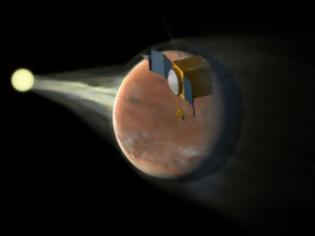 Φωτογραφία για Ηλιακοί άνεμοι «φύσηξαν» στο Διάστημα την ατμόσφαιρα του Αρη
