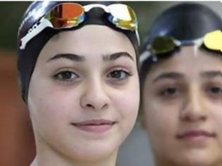 Φωτογραφία για Απίστευτο: Αδερφές κολυμβήτριες από τη Συρία κολύμπησαν τρεις ώρες για να φθάσουν στη Μυτιλήνη [photos]